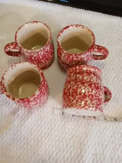 RED PINK MUGS