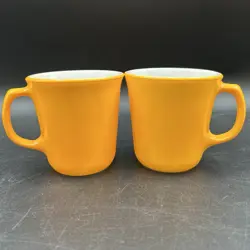 ORANGE MUGS MILK
