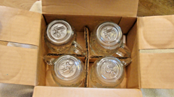 VTG PRINCESS HOUSE FANTASIA 4 CRYSTAL MUG CUP SET NIB # 516    LR