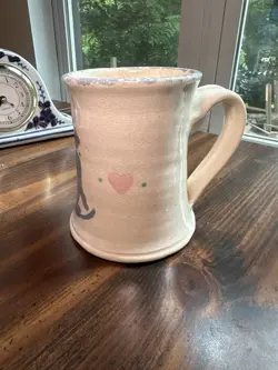 POTTERY STONEWARE MUG