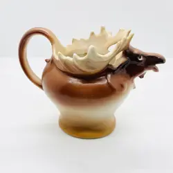 SMALL POTTERY MOOSE