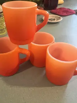 ORANGE OMBRE MUGS