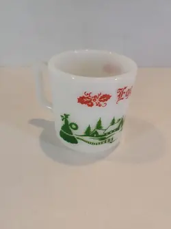 NOG MILK GLASS