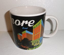 BILTMORE BRAND MUG CUP TOMATO BY KANE VTG SIGN ART 4.5