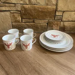 STARS MUGS SAUCERS