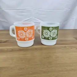 ORANGE GREEN DAISY