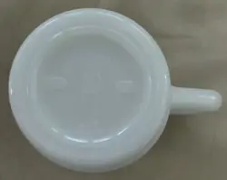 VINTAGE ANCHOR HOCKING BURGER CHEF RESTAURANT AD COFFEE CUP MUG “GOOD FEELING”