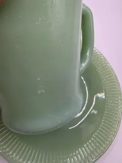 MILK GLASS CUPS