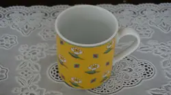 VINTAGE VILLEROY & BOCH SWITCH1 YELLOW COFFEE MUG CUP, GERMANY