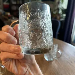 CLEAR GLASS MUGS