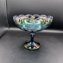 INDIANA GLASS IRIDESCENT