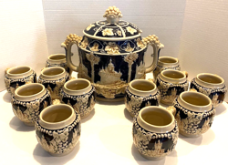 STONEWARE LIDDED