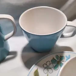 BLUE COFFEE TEA