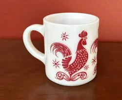 RED ROOSTER PATTERN