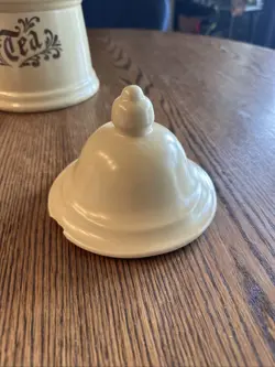 VILLAGE TEA CANISTER