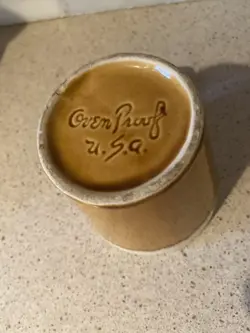 POTTERY OVEN PROOF