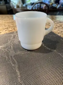 WHITE MUG/CUP HANDLE