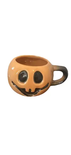 VINTAGE RARE MCCOY PUMPKIN MUG
