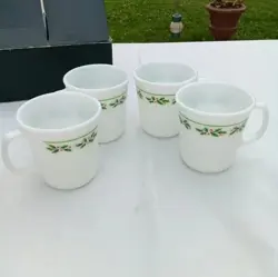 DAYS MILK GLASS