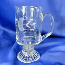 HOUSE ETCHED CRYSTAL