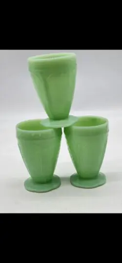 JADEITE GREEN FLORAL