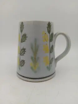 VINTAGE BUCHAN PORTOBELLO POTTERY TANKARD MUG MADE IN SCOTLAND - RARE