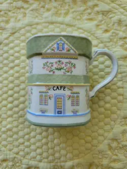 VINTAGE 1992 LENOX VILLAGE COFFEE COFFEE/TEA MUG