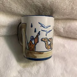 CAMELS POTTERY MUG