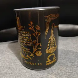 GOLD COFFEE MUG