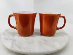 VINTAGE MUGS BURNT
