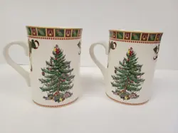 SPODE CHRISTMAS MUGS