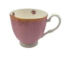 1 ROYAL ALBERT CANDY COLLECTION VINTAGE MUG, SWEET STRIPE
