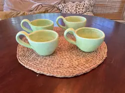 ALETHA SOULE POTTERY MUGS, VINTAGE, SONOMA WINE COUNTRY STUDIO