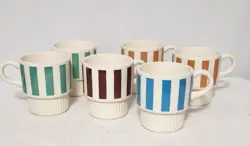 ORANGE STRIPED STACKING