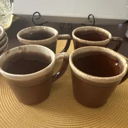 BROWN DRIP GLAZE