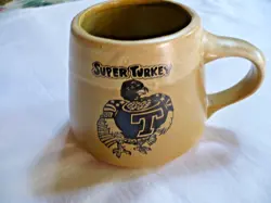 VINTAGE COFFEE MUG, SUPER TURKEY, 