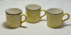 CERAMIC MUGSCUPS YELLOW