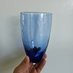 COOLER BLUE GLASS