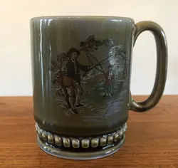 GREEN IRISH PORCELAIN