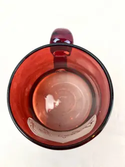 BLOWN GLASS MUG