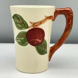 1949-53 FRANCISCAN APPLE TALL IRISH COFFEE MUG CUP CALIFORNIA POTTERY VTG USA