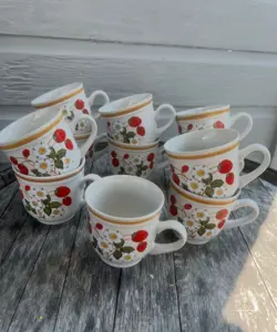 11 SHEFFIELD STRAWBERRIES 'N CREAM COFFEE MUG 3