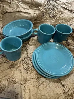 FIESTAWARE PLATES BOWLS