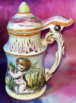 CAPODIMONTE ITALY CHERUBS