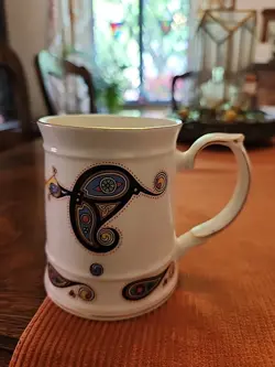 CHINA MUG HANDMADE