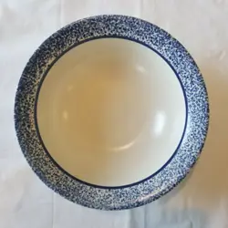 SPECKLED BORDER BLUE