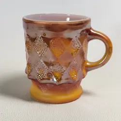 KIMBERLY MUG ORANGE/BROWN