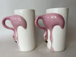 FLAMINGO MUGS CERAMIC