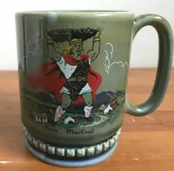 VINTAGE WADE IRISH PORCELAIN MUG - FINN MACCOUL