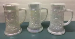 IRIDESCENT BEER MUGS/COFFEE